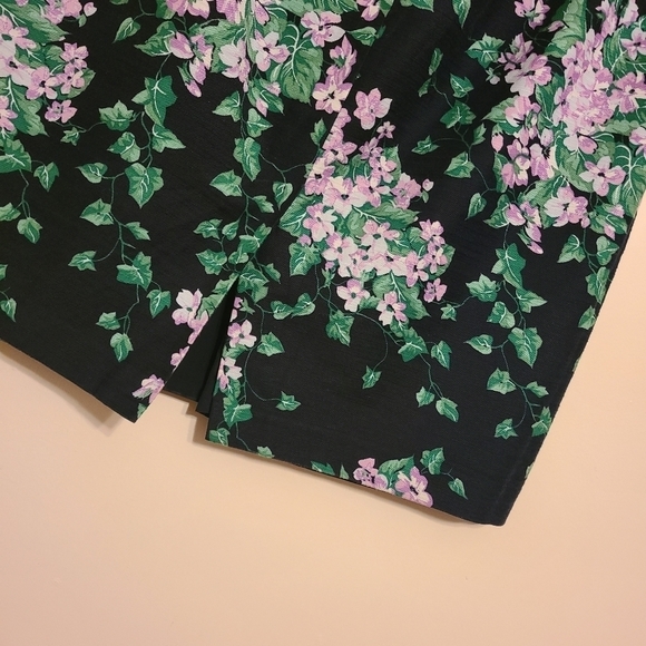 Talbots Oprah Magazine Collection | Women's Floral Print Pencil Skirt (Size 18) - Picture 12 of 15